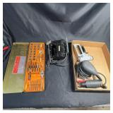 Tap And Die Set With Power Tools Assortment