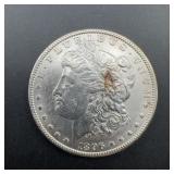 1896 Morgan Silver Dollar, Obverse Toning