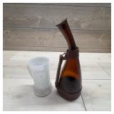 Dickel-tennessee Bottle & Iridescent Mug Pair