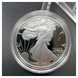 2024 W American Eagle 1 Oz Silver Dollar Coin