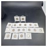 1934-1935 Buffalo Nickels Coin Lot (19 Pieces)
