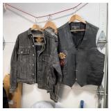 Harley-Davidson Jacket & RiderWare Vest Set