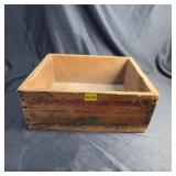 Remington Cartridge Wood Ammo Box Kleanbore