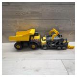 Tonka 354 Dump Truck and Plastic Loader