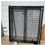 4 Piece Metal Dog Kennel Panels With Door 5