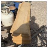 8 Particle Board Shelves 48" x 11"