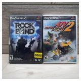PlayStation 2: Rock Band & ATV Offroad Fury 2