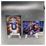 Jaxson Dart Custom Football Trading Cards Lot