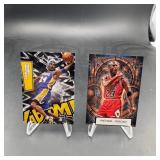 Two 2026 custom kaboom and stained glass basketbal