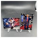 2 Custom Blast Cards: Ohtani & Trump