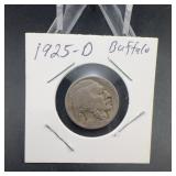 1925-D Buffalo Nickel US Coin