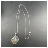 Sterling Silver Celtic Knot Necklace