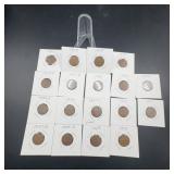 17 Early Lincoln Wheat Cents