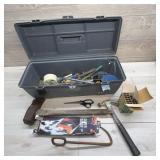 Hand Tools With Plano Tool Box