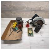 Craftsman Circular Saw, Drill Bits, Stud Finder