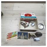 Lot Cigar Box Lighters Watches Ephemera