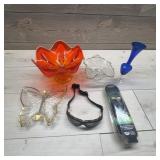 Decorative Glassware, Vizio HDMI, Goggles Lot
