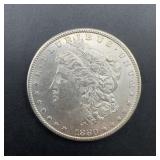 1880-s Morgan Silver Dollar Coin