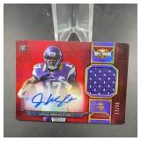 2012 Topps Triple Threads Jarius Wright Relic Auto