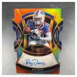 2025 Panini Select Prizm tye die Autograph Ray Dav