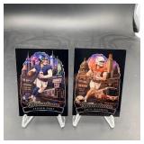 Custom Blast Downtown Football Card Pair
