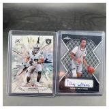 Jack Bech RC /425 & Mikey Williams Auto Cards