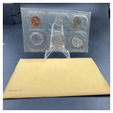 1961 U.s. Mint Philadelphia Proof Set With Envelop