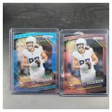 T.J. Hockenson Prizm Football Cards /230 & /180