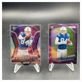 Tyler Warren Colts RC Prizmatic & Prizm Cards