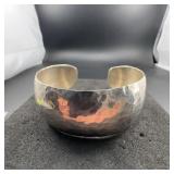 Tracy Sterling Silver Hammered Cuff Bracelet
