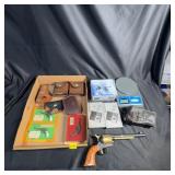 Toy Cap Guns, Leather Holsters, Brecknell Scale Lo