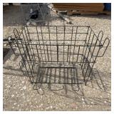 Metal Wire Tool Utility Rack With Side Holders