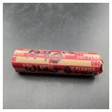 Unsearched Bank Wrapped Penny Roll 50 Coins