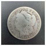 1880-cc Morgan Silver Dollar