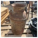 Cole Milk Products Metal Milk Can