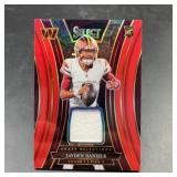 2024 Panini Select Jayden Daniels RC Jersey Card