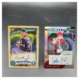 2 Signed MLB Rookie Cards: Kopech & Sandoval
