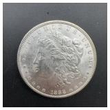 1888 Morgan Silver Dollar Coin