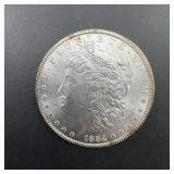 1884 Morgan Silver Dollar Coin