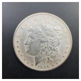 1886 Morgan Silver Dollar Coin