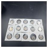 15 Washington Quarters 1965-1982-P