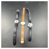 Three Assorted Mickey Mouse Wrist Watches