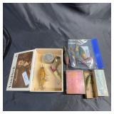 Vintage Fishing Lures And Floats Lot