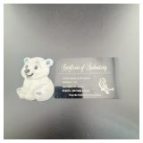 2 oz .999 Silver Baby Bear by T. LoOT