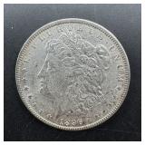 1896 Morgan Silver Dollar - Reverse toning!