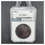 Toned 1899-O Morgan MS66+ LISTS $800