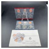 1988 U.S. Mint Uncirculated Coin Set D&P Mints