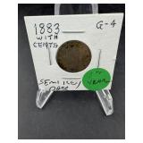 1883 Liberty Head V Nickel ï¿½ With CENTS Variety