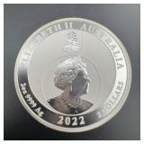 2022 Australian 2oz Silver Florin Coin
