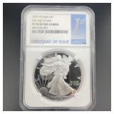 2018 W Eagle Silver Dollar NGC PF70 Ultra Cameo